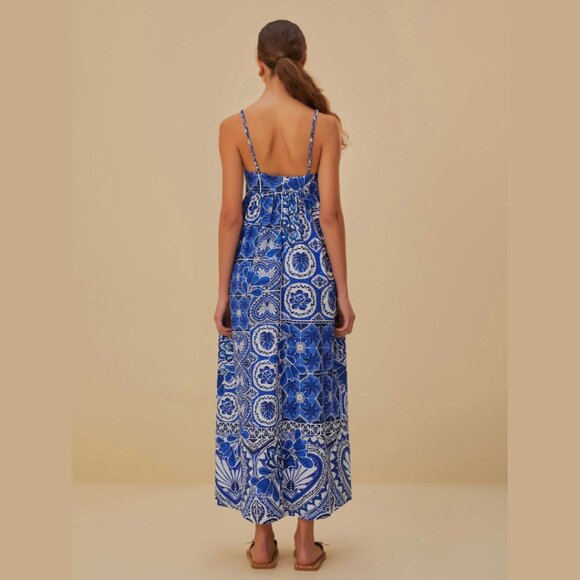 💙NWT 💙 blue tile dream maxi dress - WILL PRICE MATCH - Picture 4 of 9